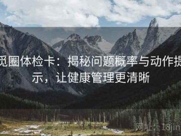 觅圈体检卡：揭秘问题概率与动作提示，让健康管理更清晰